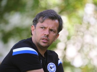 Samir Arabi, Sportchef von Arminia Bielefeld . Foto: Karl-Josef Hildenbrand/dpa Samir Arabi, Sportchef von Arminia Bielefeld . Foto: Karl-Josef Hildenbrand/dpa