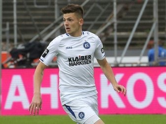 Wanitzek erzielte das zwischenzeitliche 2:0 für den KSC Wanitzek erzielte das zwischenzeitliche 2:0 für den KSC