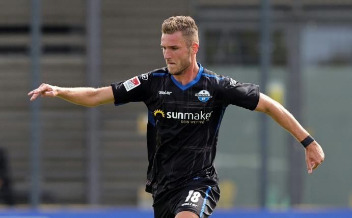 Dennis Srbeny traf zum 1:0 beim Sieg gegen St. Pauli