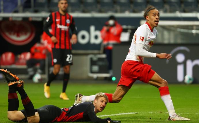 Leipzig spielt nur 1:1 bei Eintracht Frankfurt