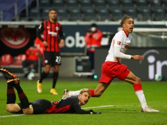 Leipzig spielt nur 1:1 bei Eintracht Frankfurt Leipzig spielt nur 1:1 bei Eintracht Frankfurt