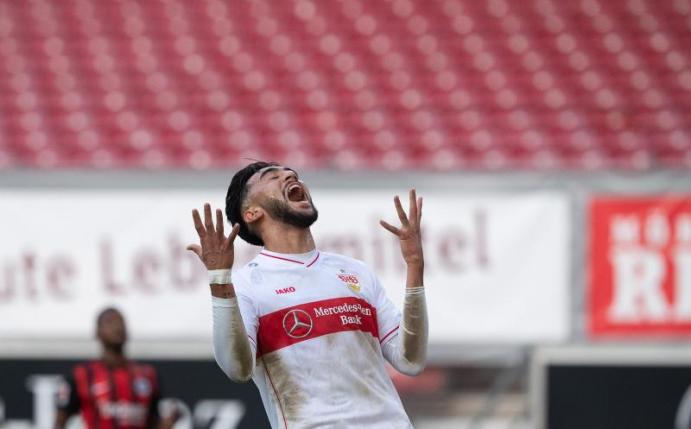 Der VfB Stuttgart muss vorerst auf Nicolás González verzichten. Foto: Sebastian Gollnow/dpa