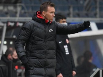 Julian Nagelsmanns Blick geht schon in Richtung Champions League. Foto: Arne Dedert/dpa Julian Nagelsmanns Blick geht schon in Richtung Champions League. Foto: Arne Dedert/dpa