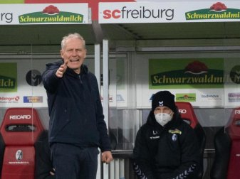 Angesäuert: Freiburg-Coach Christian Streich. Foto: Sebastian Gollnow/dpa Angesäuert: Freiburg-Coach Christian Streich. Foto: Sebastian Gollnow/dpa