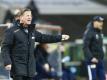 Kölns Trainer Markus Gisdol musste mit seinem Team auch eine Niederlage gegen Union Berlin hinnehmen. Foto: Thilo Schmuelgen/Reuters Images Europe/Pool/dpa