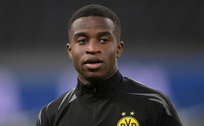 Youssoufa Moukoko könnte für den BVB auch in der Champions League spielen. Foto: Soeren Stache/dpa-Zentralbild/ZB