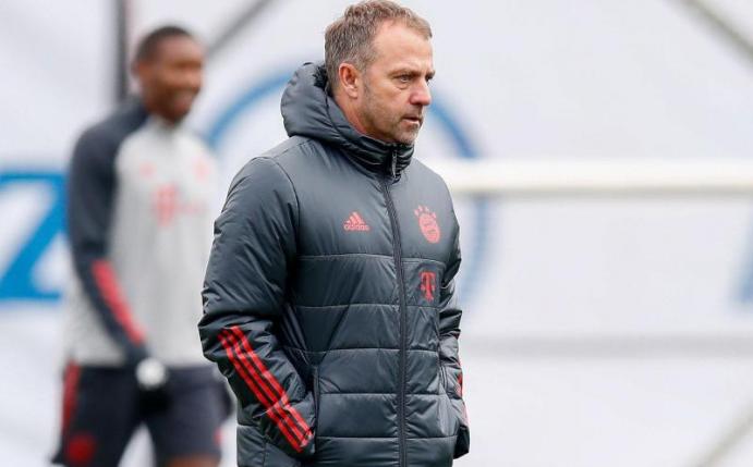 Kann mit Bayern den vorzeitigen Achtelfinal-Einzug perfekt machen: Trainer Hansi Flick. Foto: --/FC Bayern München/FCB/dpa