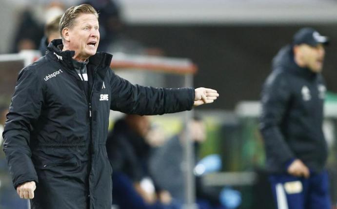 Steht unter Erfolgsdruck: Kölns Trainer Markus Gisdol. Foto: Thilo Schmuelgen/Reuters Images Europe/Pool/dpa