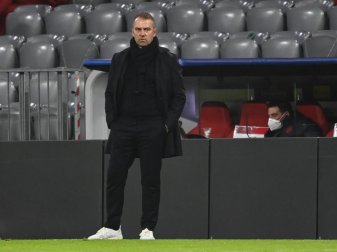 Bayern-Trainer Hansi Flick kann mit dem frühzeitigen Achtelfinal-Einzug sehr zufrieden sein. Foto: Sven Hoppe/dpa Bayern-Trainer Hansi Flick kann mit dem frühzeitigen Achtelfinal-Einzug sehr zufrieden sein. Foto: Sven Hoppe/dpa