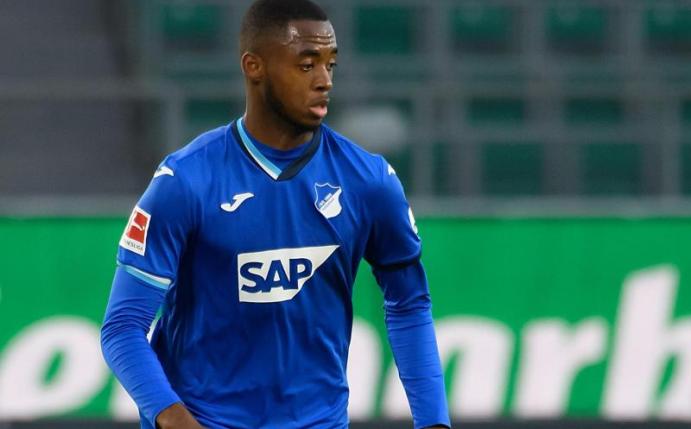 Gilt als einer der begehrtesten Abwehrspieler Europas: Melayro Bogarde von der TSG 1899 Hoffenheim. Foto: Swen Pförtner/dpa