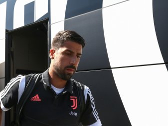 Sami Khedira spielt seit 2015 für Juventus Sami Khedira spielt seit 2015 für Juventus