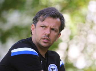 Samir Arabi, Sportchef von Arminia Bielefeld. Foto: Karl-Josef Hildenbrand/dpa Samir Arabi, Sportchef von Arminia Bielefeld. Foto: Karl-Josef Hildenbrand/dpa
