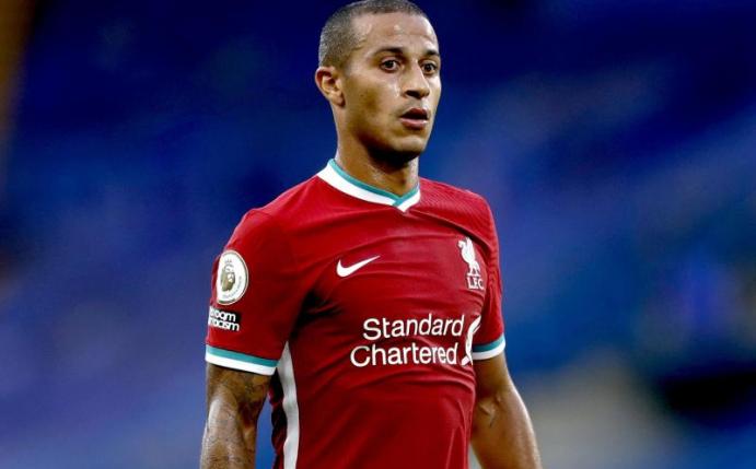 Die Rückkehr des verletzten Thiago beim FC Liverpool verzögert sich. Foto: Matt Dunham/PA Wire/dpa