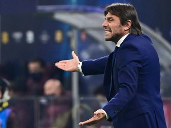 Trifft mit Inter auf Gladbach: Coach Antonio Conte Trifft mit Inter auf Gladbach: Coach Antonio Conte