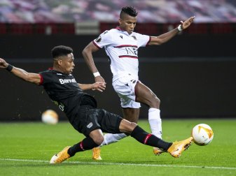 Das Hinspiel gewann die Werkself mit 6:2 Das Hinspiel gewann die Werkself mit 6:2