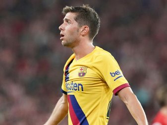 Barca-Profi Sergi Roberto positiv auf Corona getestet Barca-Profi Sergi Roberto positiv auf Corona getestet