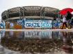 Das «Stadio San Paolo» in Neapiel wird in «Stadio Diego Armando Maradona» umbenannt. Foto: Alessandro Garofalo/LaPresse via ZUMA Press/dpa
