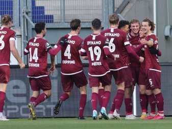 Dresden übernimmt die Tabellenführung in der 3. Liga Dresden übernimmt die Tabellenführung in der 3. Liga