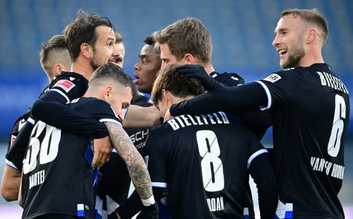 Arminia Bielefeld bejubelt zweiten Saisonsieg