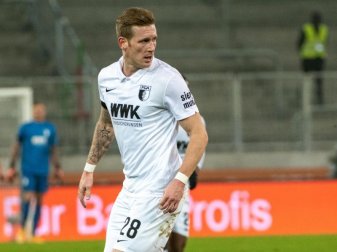 Wurde positiv auf das Coronavirus getestet: André Hahn vom FC Augsburg. Foto: Stefan Puchner/dpa Wurde positiv auf das Coronavirus getestet: André Hahn vom FC Augsburg. Foto: Stefan Puchner/dpa