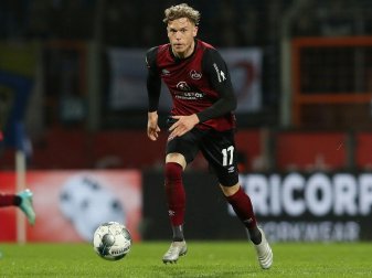 Robin Hack traf früh zum 1:0 für die Nürnberger Robin Hack traf früh zum 1:0 für die Nürnberger