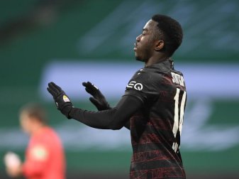 Sorgte mit seinem Tor in Bremen für Aufregung: VfB-Torschütze Silas Wamangituka. Foto: Carmen Jaspersen/dpa Sorgte mit seinem Tor in Bremen für Aufregung: VfB-Torschütze Silas Wamangituka. Foto: Carmen Jaspersen/dpa