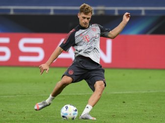 Joshua Kimmich trainert bereits wieder mit dem Ball Joshua Kimmich trainert bereits wieder mit dem Ball