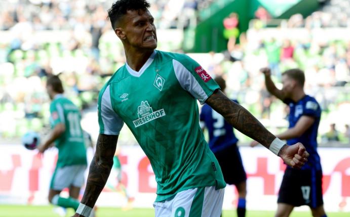 Davie Selke fehlt Werder Bremen gegen RB Leipzig