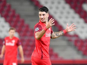 Dominik Szoboszlai könnte bald das Trikot von RB Leipzig tragen. Foto: Barbara Gindl/APA/dpa Dominik Szoboszlai könnte bald das Trikot von RB Leipzig tragen. Foto: Barbara Gindl/APA/dpa