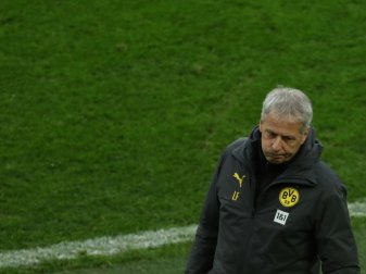 Lucien Favre trainierte den BVB seit 2018 Lucien Favre trainierte den BVB seit 2018