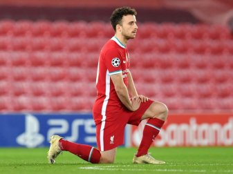 Diogo Jota fällt wegen einer Knieverletzung aus Diogo Jota fällt wegen einer Knieverletzung aus