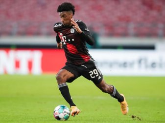 Kingsley Coman spielt seit 2015 bei den Bayern. Foto: Tom Weller/dpa Kingsley Coman spielt seit 2015 bei den Bayern. Foto: Tom Weller/dpa