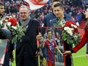 Tuttosport ehrt Lewandowski und Rummenigge Tuttosport ehrt Lewandowski und Rummenigge