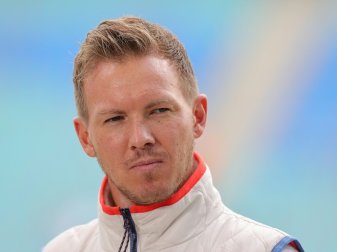 Julian Nagelsmann steht mit RB Leipzig auf Platz drei Julian Nagelsmann steht mit RB Leipzig auf Platz drei