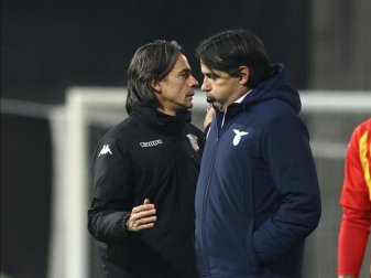 Filippo Inzaghi (l) und Simone Inzaghi trennten sich unentschieden. Foto: Alessandro Garofalo/LaPresse via ZUMA Press/dpa Filippo Inzaghi (l) und Simone Inzaghi trennten sich unentschieden. Foto: Alessandro Garofalo/LaPresse via ZUMA Press/dpa
