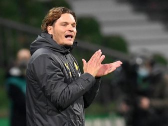 Dortmunds neuer Trainer Edin Terzic trieb seine Mannschaft an. Foto: Carmen Jaspersen/dpa Dortmunds neuer Trainer Edin Terzic trieb seine Mannschaft an. Foto: Carmen Jaspersen/dpa