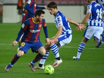 Barcelona besiegt Real Sociedad Barcelona besiegt Real Sociedad
