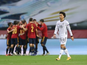 Leroy Sane sieht 0:6 gegen Spanien als Ausrutscher Leroy Sane sieht 0:6 gegen Spanien als Ausrutscher