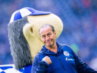 Übernimmt vorerst beim FC Schalke 04: Kult-Coach Huub Stevens. Foto: Rolf Vennenbernd/dpa Übernimmt vorerst beim FC Schalke 04: Kult-Coach Huub Stevens. Foto: Rolf Vennenbernd/dpa