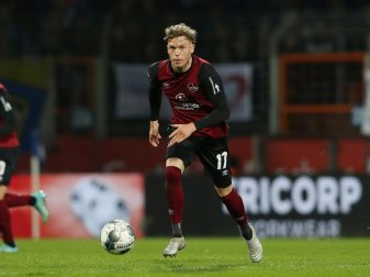Matchwinner: Robin Hack trifft zum 1:0 für Nürnberg Matchwinner: Robin Hack trifft zum 1:0 für Nürnberg
