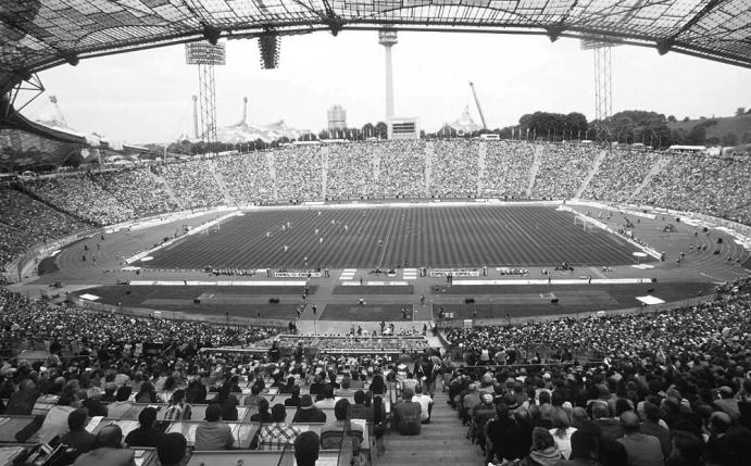 Das Olympiastadion in München