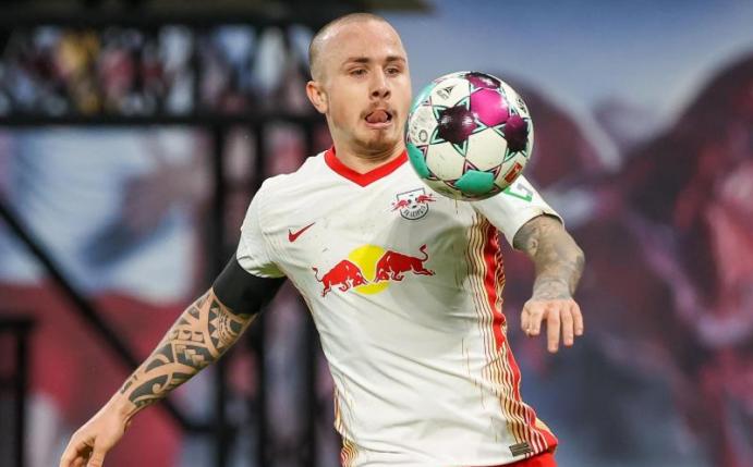 RB-Außenverteidiger Angelino traf in dieser Saison in 12 Bundesliga-Partien bislang vier Mal - zwei weitere Tore legte er auf. Foto: Jan Woitas/dpa-Zentralbild/dpa