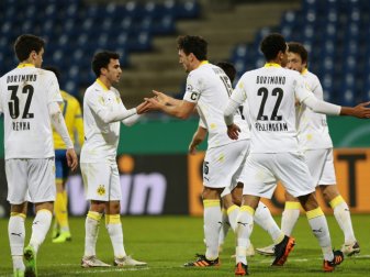 Glanzlos im Achtelfinale: Borussia Dortmund Glanzlos im Achtelfinale: Borussia Dortmund