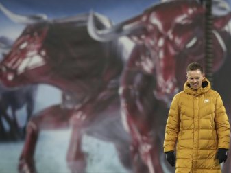 Nagelsmann sieht sich noch nicht "im obersten Regal" Nagelsmann sieht sich noch nicht "im obersten Regal"