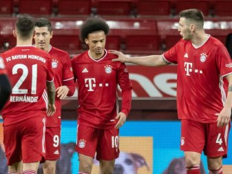 Leroy Sané (M) hat sein volles Potenzial beim FC Bayern noch nicht ausgeschöpft. Foto: Bernd Thissen/dpa