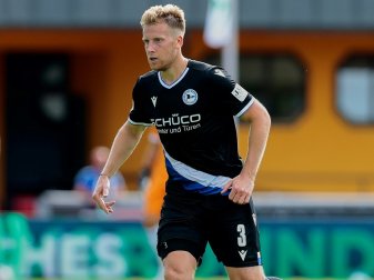 Brian Behrendt spielte seit 2015 für die Arminia Brian Behrendt spielte seit 2015 für die Arminia