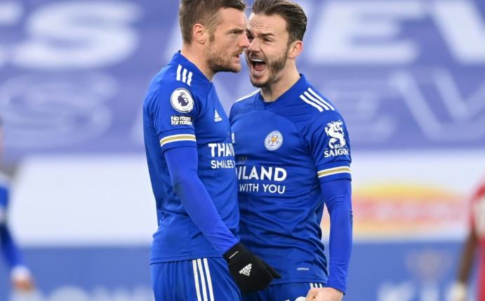 Vardy rettet den Foxes einen Punkt