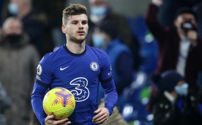 Chelsea-Stürmer Timo Werner wurde zur Halbzeit ausgewechselt. Foto: David Klein/CSM via ZUMA Wire/dpa