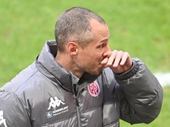 Jan-Moritz Lichte bleibt beim FSV Mainz 05 weiter ein Trainer auf Abruf. Foto: Torsten Silz/dpa Jan-Moritz Lichte bleibt beim FSV Mainz 05 weiter ein Trainer auf Abruf. Foto: Torsten Silz/dpa
