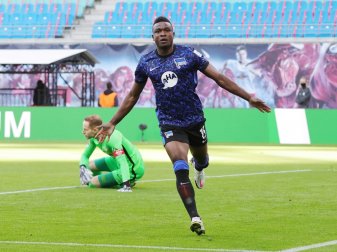 Hertha BSC: Jhon Cordoba ist zurück im Training Hertha BSC: Jhon Cordoba ist zurück im Training